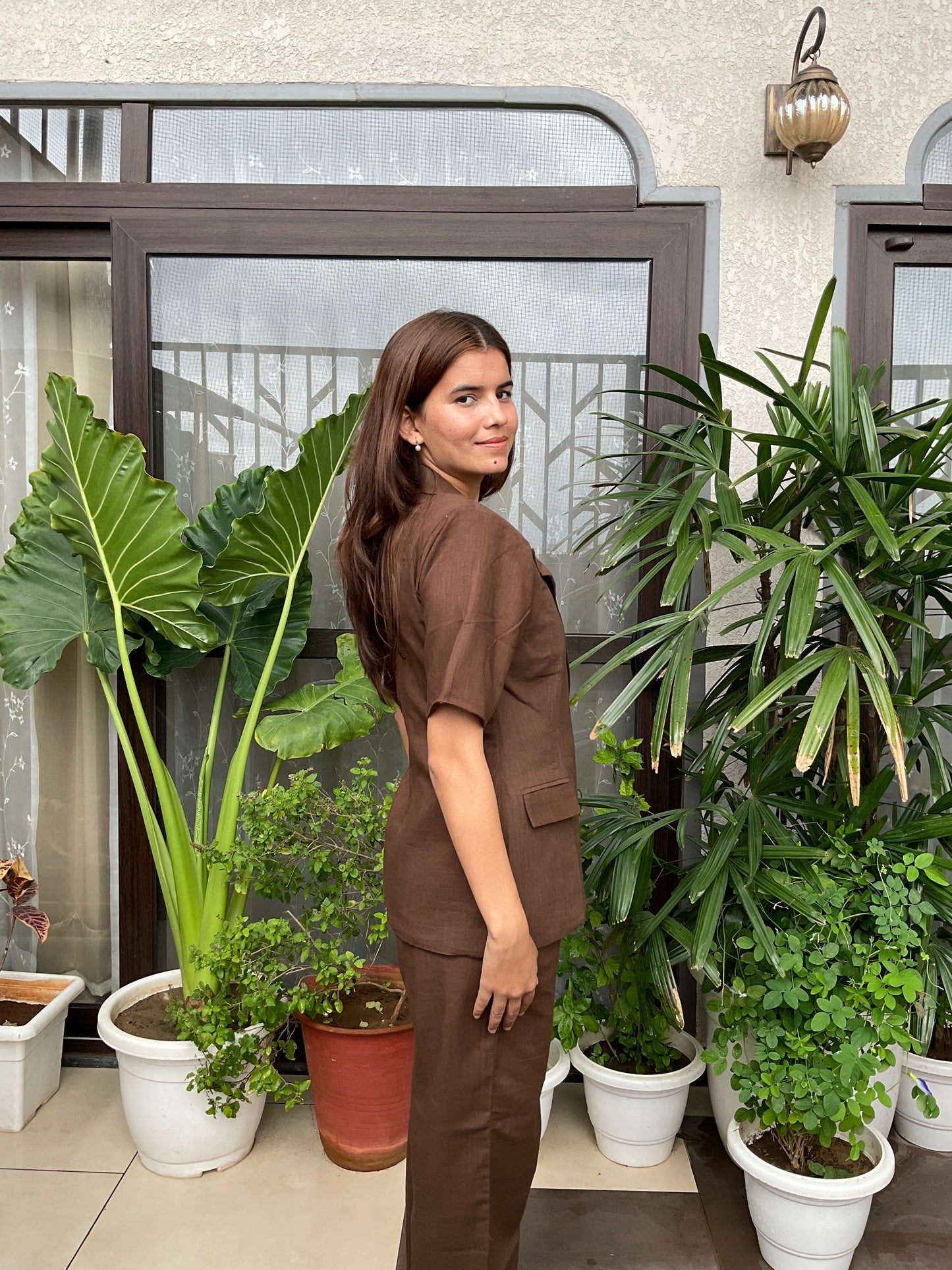 Brown