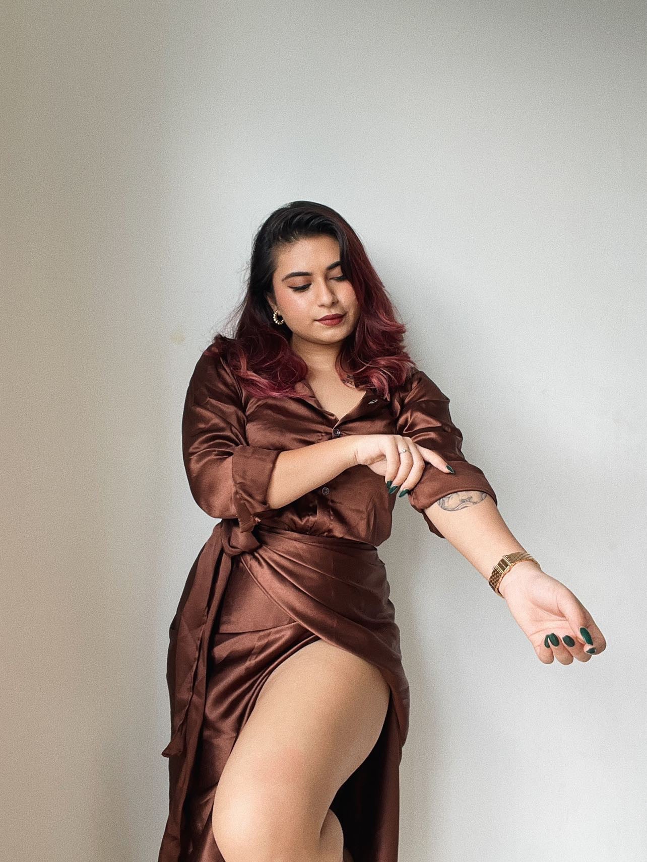 Brown