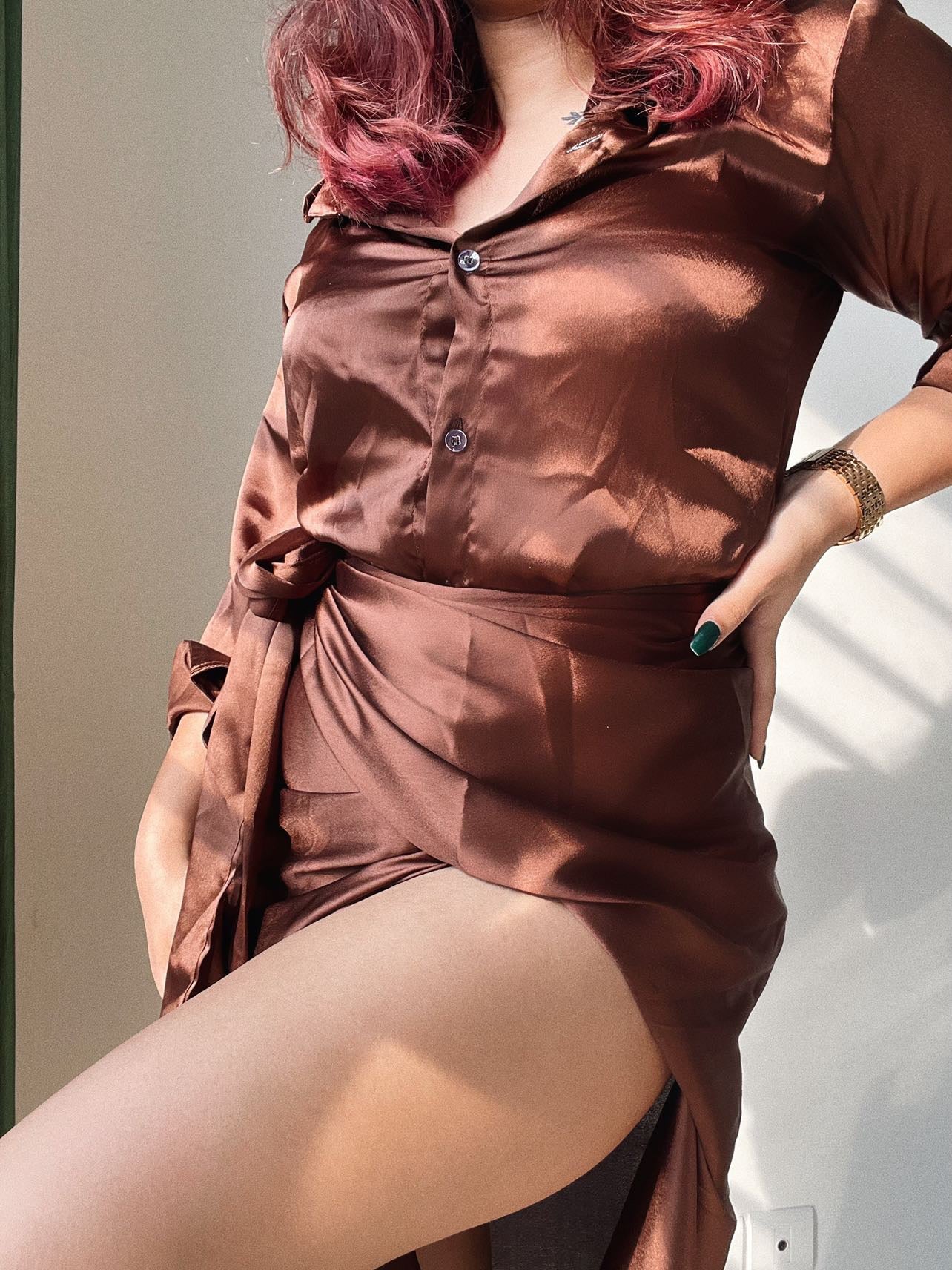 Brown